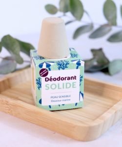 Déodorant solide Bio - Peau sensible - Douceur Marine BIO, 30 ml